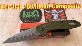 Kershaw 1812OLCB Dividend with Composite Blade/includes disassembly/ lightweight gent carry !!