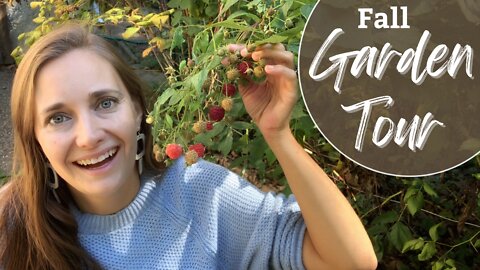 Fall Garden Tour | Vegetable Garden Zone 6