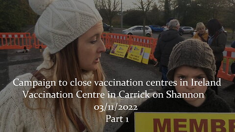 Vaccination Centre in Carrick on Shannon, 03/11/2022 - Part 1