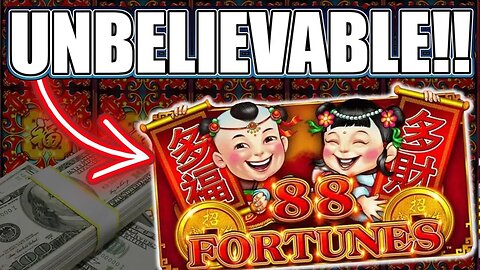 THE BEST JACKPOTS ALWAYS HAPPEN ON MAX BET! ☆ HIGH LIMIT 88 FORTUNES!