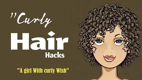 She got her hair Curly | A wish became fulfill