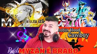 REACT 4 EM 1 ESPECIAL DO MYZAN MELHOR DO MUNDO