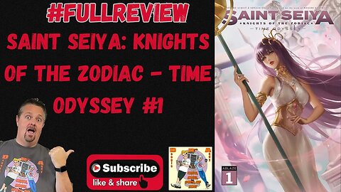 Saint Seiya: Knights of the Zodiac - Time Odyssey #1 ABlaze #fullreview Masami Kurumada,Dollen,