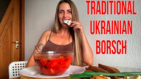 How to Cook Ukrainian Borsch l Traditional Tomato Soup Recipe