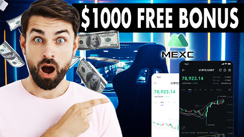 $1000 MEXC Referral BONUS For New Users! (Crypto & Bitcoin Platform)