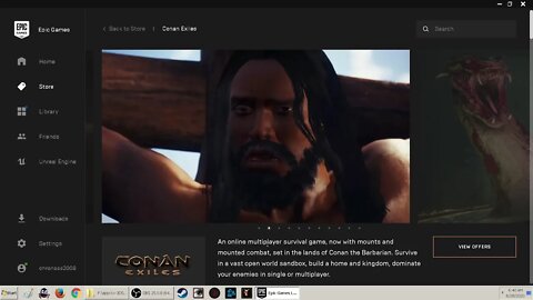 2020 july 2 Conan exiles free on epic games store