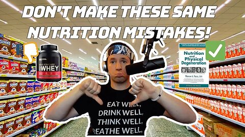 5 BIGGEST NUTRITION MISTAKES I MADE BACK IN HIGH SCHOOL