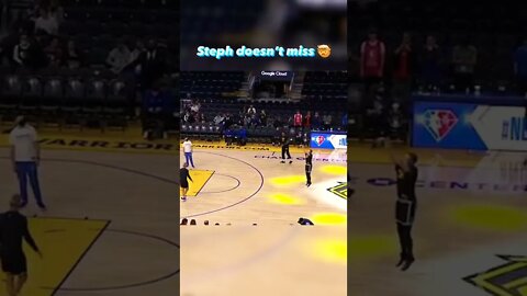 STEPH CURRY DOESN'T MISS 😳🤯 ⛹🏽‍♂️ #Shorts