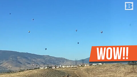 BALLOON-A-GANZA! Hot Air Balloons Descend Upon Reno for Race