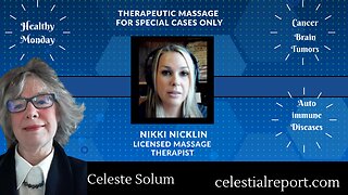 Fun Outtake With Nikki Nicklin and Celeste Solum On Using Therapy Techniques For Massage