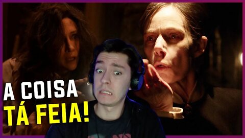 SINISTRO! TRAILER INVOCAÇÃO DO MAL 3 | REAÇÃO E ANÁLISE