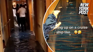Carnival cruise passenger's TikTok of flooded cabin goes viral