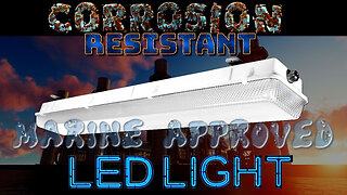 Corrosion Resistant Hazardous Location LED Light for Marine