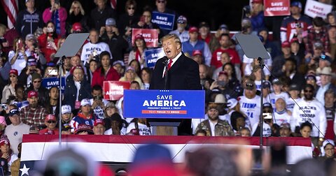 Donald Trump Rally Dayton Ohio - Save America Rally with Closed Caption