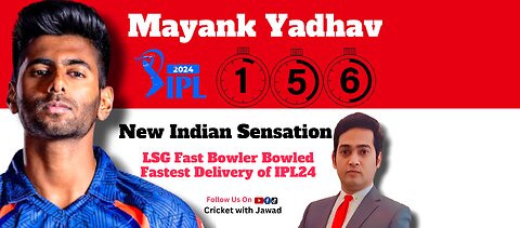 Mayank Yadhav #IPL2024 #LSGvsPK ##Mayankyadav