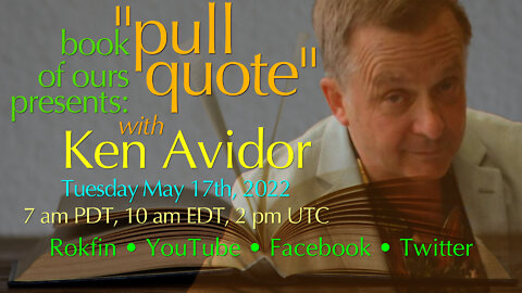 book of ours presents: "Pullquote" with sketch artist Ken Avidor