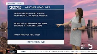 ABC 10News Pinpoint Weather with Meteorologist Megan Parry