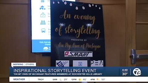 On My Own of Michigan: An evening of storytelling