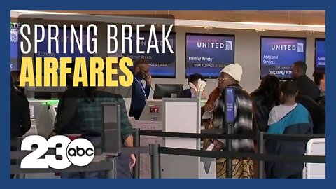 Soaring demand but fewer flights are driving up the cost of Spring Break airfares