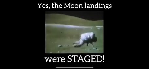 YES, THE MOON LANDINGS WERE STAGED