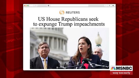 TRUMP_GOP wants to "ERRASE" Trump impeachment records.