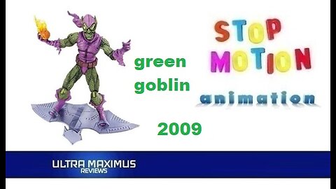 🎬 Green Goblin "Rides" Glider (2009) Stop Motion Animation