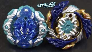 ORB ENGAARD .Ω.Qs-S vs GEIST FAFNIR .8'.Ab-S - Beyblade Burst ベイブレードバースト