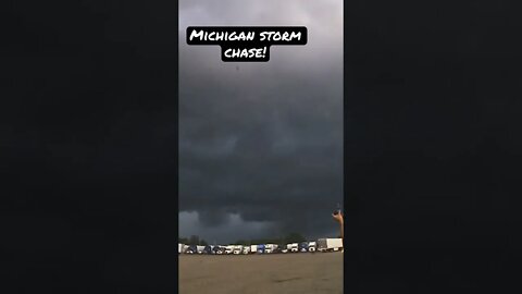 Shelf Cloud in Marshall, Michigan