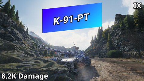 K-91-PT (8,2K Damage) | World of Tanks