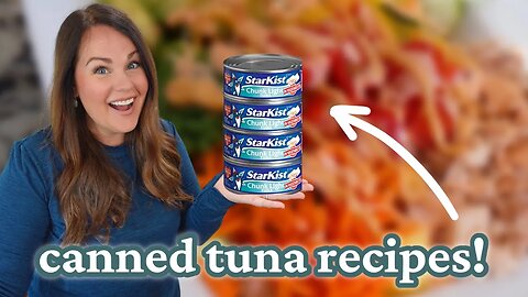 HOW TO USE CANNED TUNA RECIPES | EASY RECIPES USING CANNED TUNA | FEEDING THE BYRDS