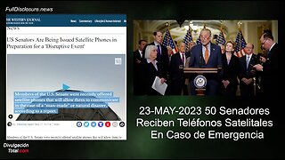 22-MAY-2023 Senadores de EEUU Recibieron Teléfonos Satelitales En Caso De 'Evento Disruptivo'