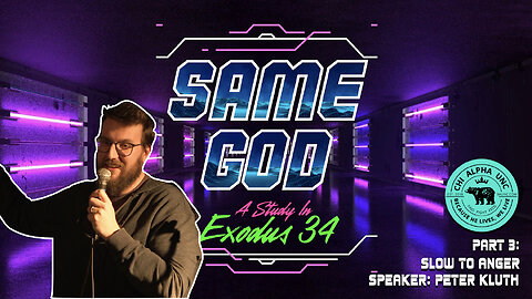 SAME GOD: Slow To Anger // Spring 2023: Week 9