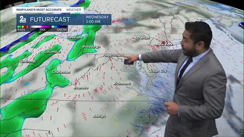 Cesar Cornejo's WMAR-2 News Forecast for Sunday Evening