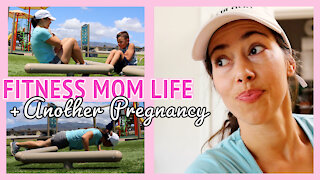 Another Pregnancy and Feeling Crummy | Workout at the Park and Bread Baking at 6 Weeks