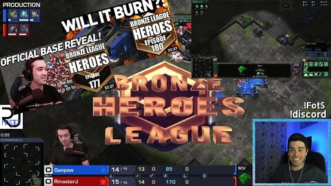 Reacting to #WinterStarcraft Casting MY Replay for Bonze League Heroes #BLH