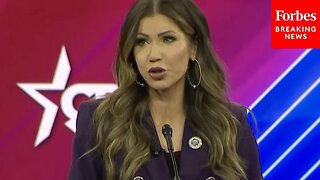 Gov. Kristi Noem at CPAC Panders to Patriots, Yet Fails To Name Our True Enemies