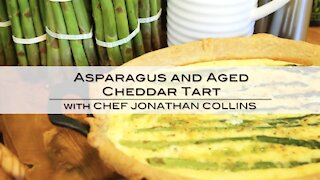Asparagus and Aged Cheddar Tart with Chef Jonathan Collins