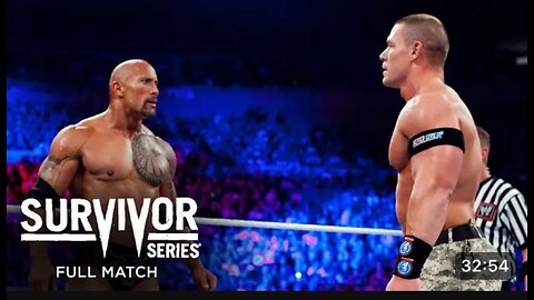 FULL MATCH - John Cena & The Rock vs. The Miz & R-Truth: Survivor Series 2011