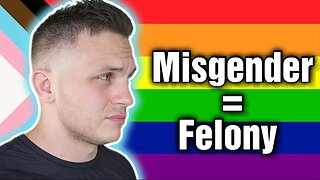 A Felony To Misgender? Unconstitutional...