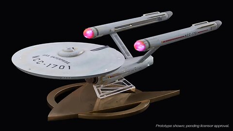 Tomy Prestige Select 1:350 Star Trek Enterprise – 34-inch Die-Cast Metal Replica arrived via UPS !