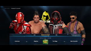 WWE2K23 AWF Week 3 Actiontoys VS Magikhan VS The Wiggy VS Black Dynomite