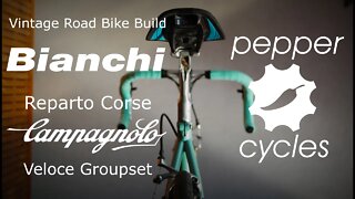 Bianchi Reparto Corse - Vintage Italian Road Bike Build