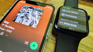 Spotify on your Apple Watch