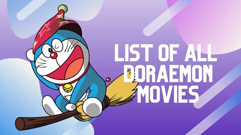 List of All Doraemon Movies | Animeindia.in