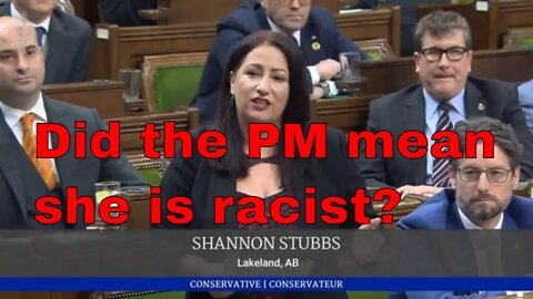 Trudeau reply insinuates Stubbs is racist!?!