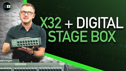 Installing an AES50 Stage Box with the Behringer X32