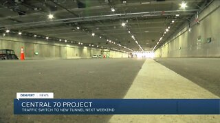 Central 70 tunnel switch earlier than expected
