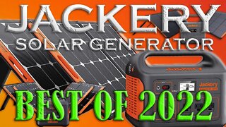 Jackery Solar Generator 500 1000 1500 2000 Pro Explorer Solarsaga 100w solar panel review