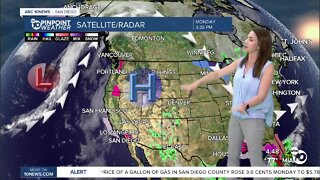 ABC 10News Pinpoint Weather with Meteorologist Megan Parry