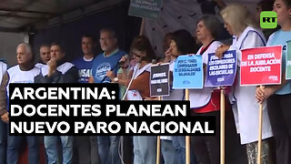 Medios: Docentes argentinos planean nuevo paro nacional tras la fallida negociación con el Gobierno